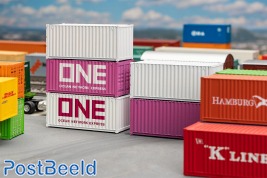 20' Container ONE, set of 5