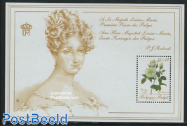 Philatelic promotion, flowers s/s
