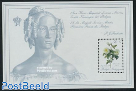 Philatelic promotion, roses s/s