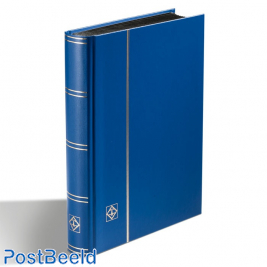 Leuchtturm Basic Stockbook Blue (A5) - 32 Black Pages