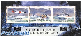 Air-Sea rescue service s/s with (semi-official) overprint TAIPEI 93
