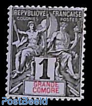 1c, Stamp out of set