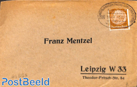 Railway post postmark: MÜHLHAUSEN-EBELEBENSTHÜR