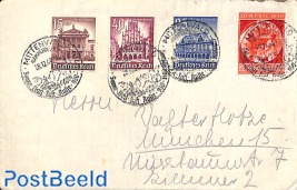 Letter with Winter Aid stamps