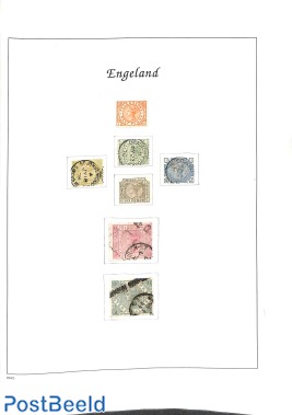Page with Victoria Telegraph stamps */o