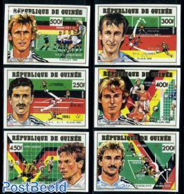 World Cup Football 6v Imperforated