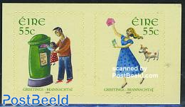 Greeting stamps 2v s-a