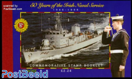 Irish Naval service booklet