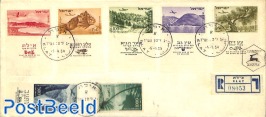 Cover with airmail stamps