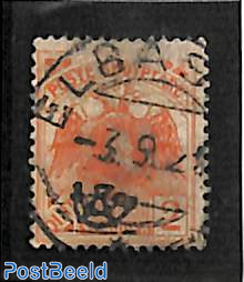 2q, overprint, Stamp out of set