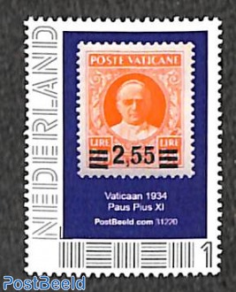 Pope stamp 1v