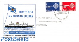 ms Koningin Juliana first voyage