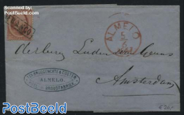 Letter from Almelo to Amsterdam