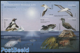 Endangered marine life m/s, imperforated