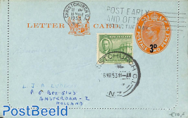 Letter card to Holland
