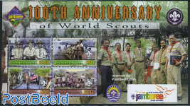 Scouting centenary 4v m/s