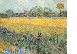 van Gogh, view at Arles with irises