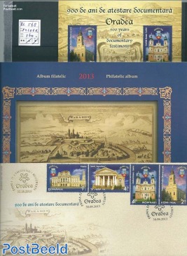 Oradea special folder with s/s