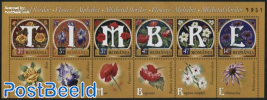 Flower Alphabet s/s