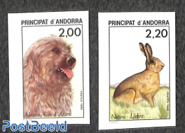 Animals 2v, imperforated