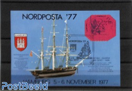 Nordposta s/s, not valid for postage