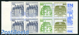 Castles booklet, Post, Krueger Briefmarken Auswahl