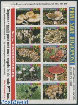 Print Save Regiopost, Mushrooms 10v m/s
