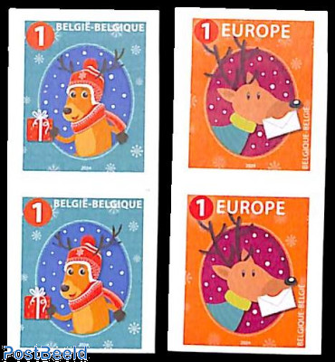 Christmas 4v s-a