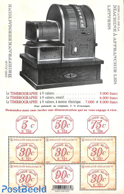 First franking machine m/s