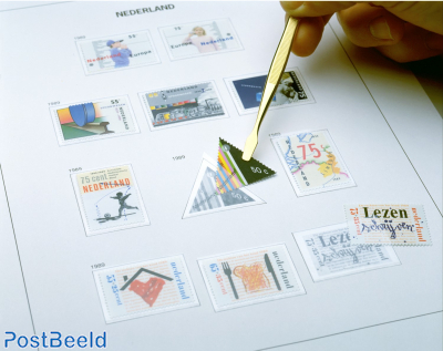 Luxe stamp album content Netherlands Sheets II 2007-2014