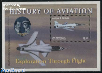 100 years aviation s/s, Grumman X-29