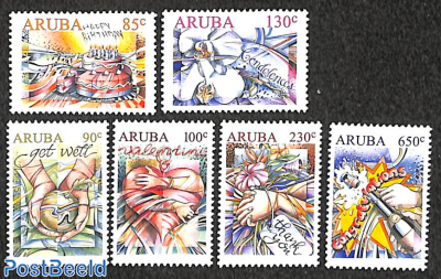 Wishing stamps 6v