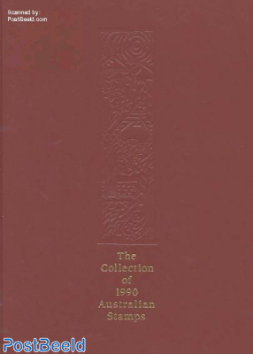 Official yearbook 1990 with stamps