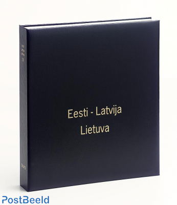 Luxe binder stamp album Baltic States IV