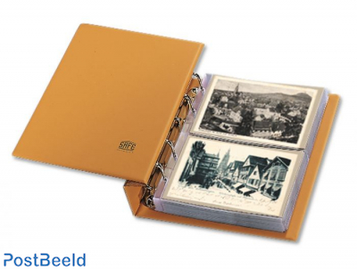 Compact album post cards (145x95mm) brown padded