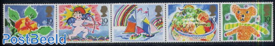Wishing stamps 5v [::::]
