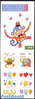 Greeting stamps Booklet