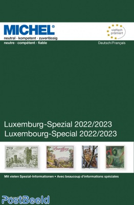 Michel catalog Luxemburg Special 2022/2023 in German/French