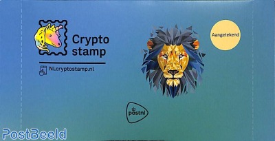 Crypto stamp Lion