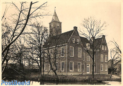 Postcard 5c on 7.5c, Kasteelenserie Nr 23, Voorburg
