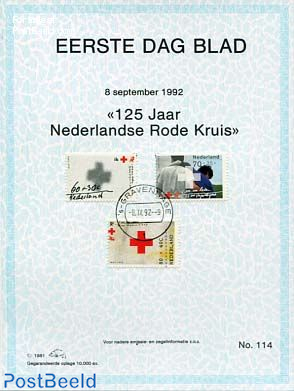 Red cross,  EDB Visje 114