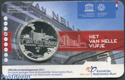 5 Euro 2015 Van Nelle, Coincard