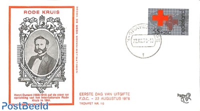 Red Cross, Trumpet FDC 110