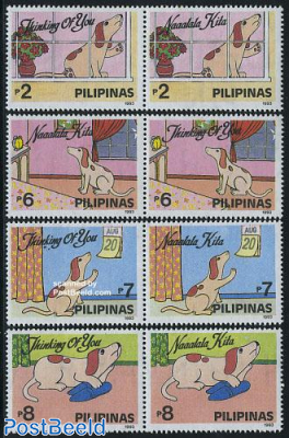 Greeting stamps 4x2v [:]
