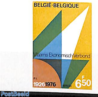 Flemish economic union 1v, imperforated