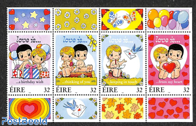 Love is, booklet pane