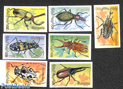 Insects 7v, imperforated
