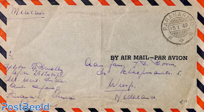 Military mail, Airmail to Holland