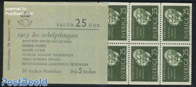 Nobelprize 1903 booklet
