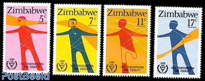 International year of disabled people 4v